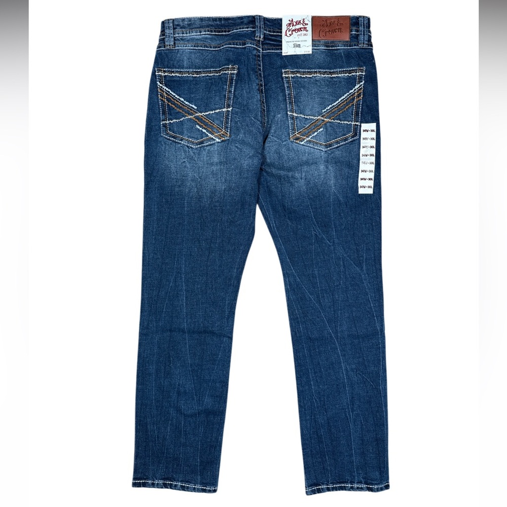 Axe and Crown Men's Slim Fit Jeans Size 34x30 NWT - Picture 3 of 14